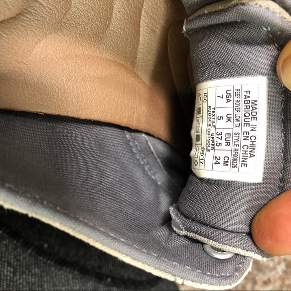 Reef Rover Low TX Grey Tie Dye Shoes Sz 7 - Picture 7 of 7